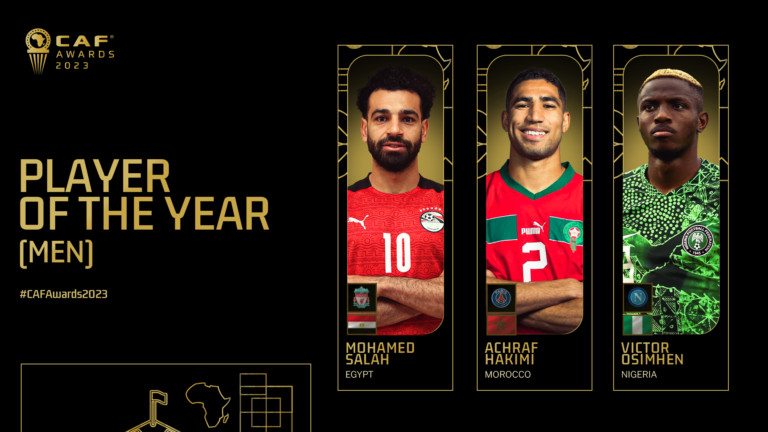 Caf Awards Salah Hakimi Et Osimhen Pour Le Ballon Dor Africain