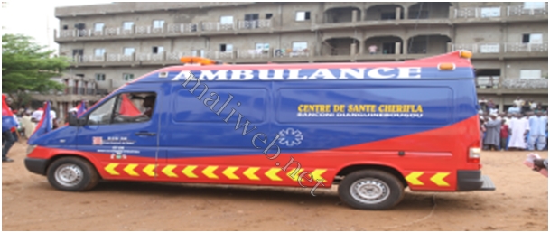 Remise de don d’ambulance à la commune rurale de Bancoumana : Un geste des frères jumeaux Koné de Saguelé fortement apprécié