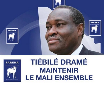 Tieblé Dramé, président du PARENA : "Dressons nous contre l’incurie du régime"