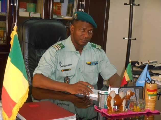 Visite du DG de la gendarmerie dans la région de Kayes : Le Colonel-major Satigui dit Moro Sidibé rassure ses hommes