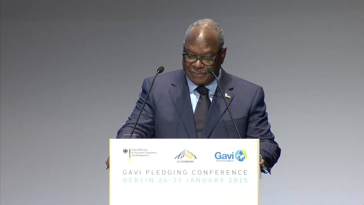 Gavi Pledging Conference 2015 - President Ibrahim Boubacar Keïta, Republic of Mali