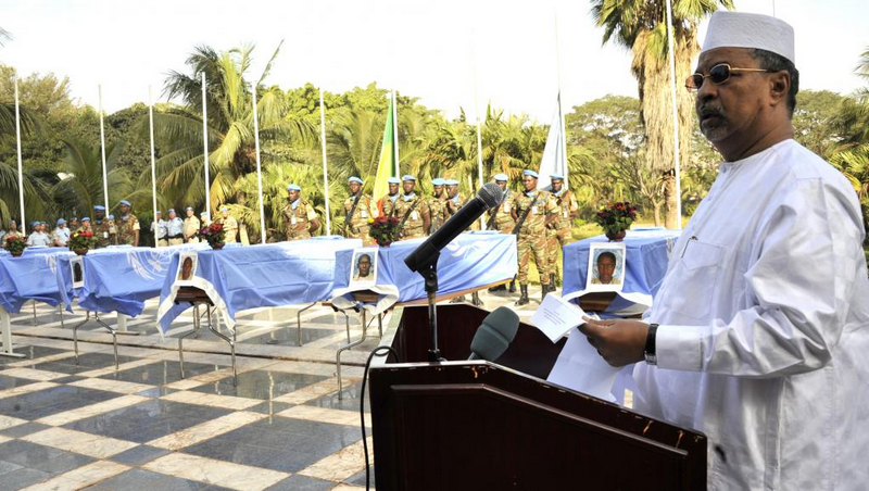 Mali : dernier hommage rendu aux casques bleus guinéens tombés à Kidal