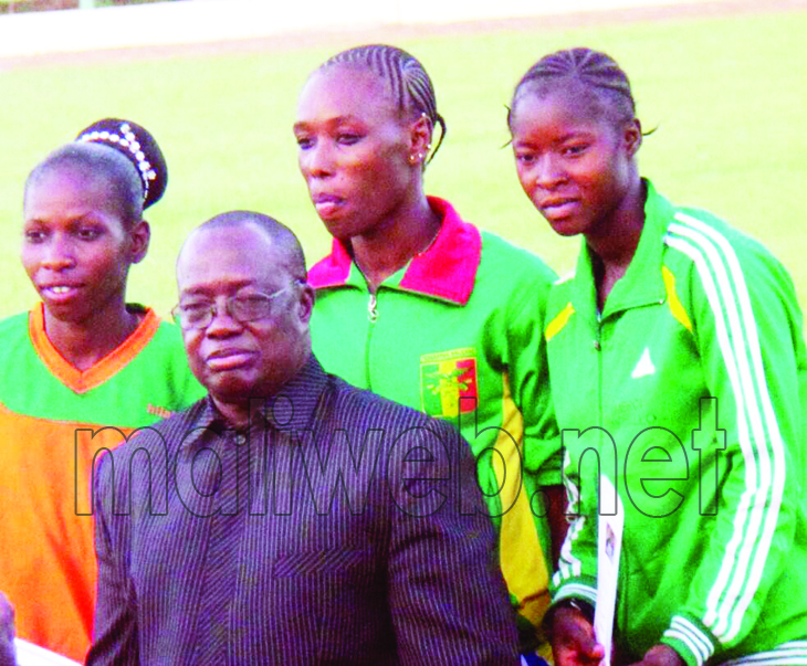 Le président de la ligue d'athlétisme de Bamako, Souleymane Diabaté à propos du 24eme meeting de San :  "Nous sommes très satisfaits de la performance des clubs de Bamako. Notre ambition était de rafler toutes les médailles"