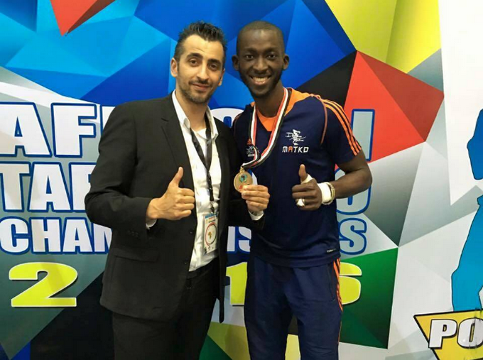 Championnat d'Afrique de TAEKWONDO : Ismaël Coulibaly sacré chez les 74 Kg