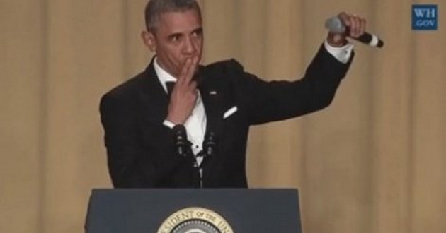 [ Video] Le "mic drop" d'Obama fait fureur