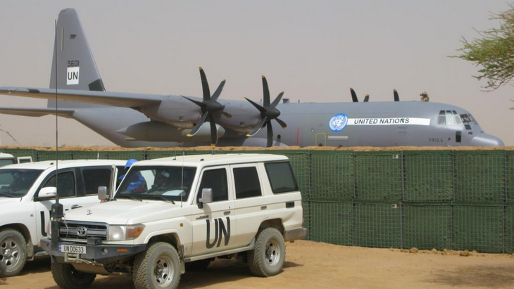 Attaque à la roquette contre le camp MINUSMA à Taghlite