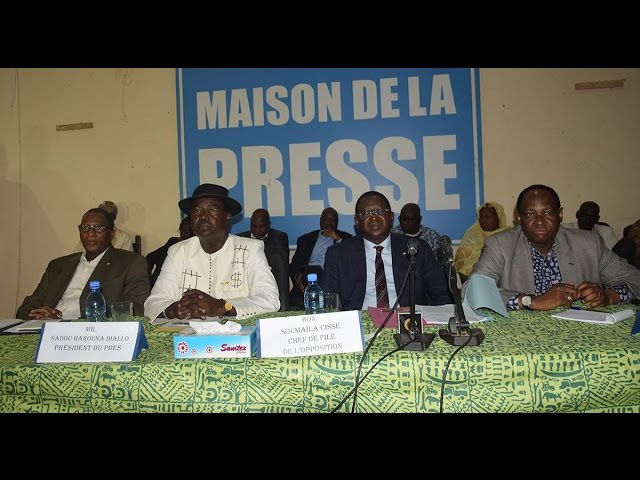 Conférence de presse de l’Opposition suite aux évènements survenus à Gao