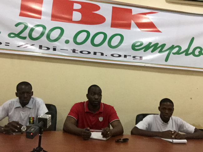 200 000 emplois :  Les jeunes interdits d’interpeller IBK