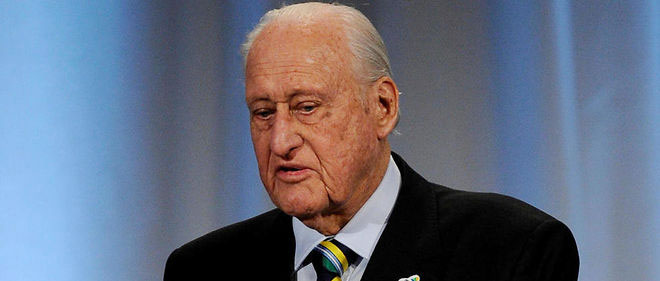 L'ex-président de la Fifa João Havelange décède à l'âge de 100 ans