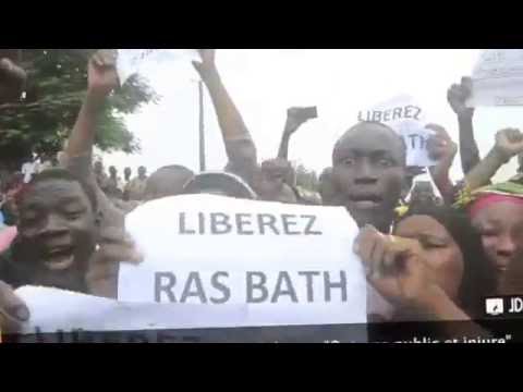 VIDEO - Manifestation devant le Tribunal de la Commune IV pour la libération de Ras Bath