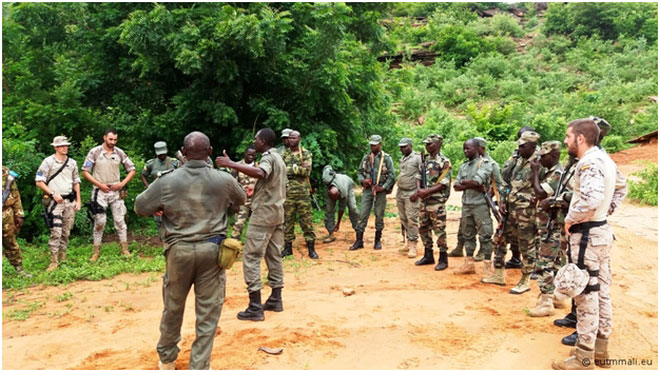 Le cinquième stage de « formation des formateurs maliens » organisé par l’EUTM Mali se termine ce 2 septembre.