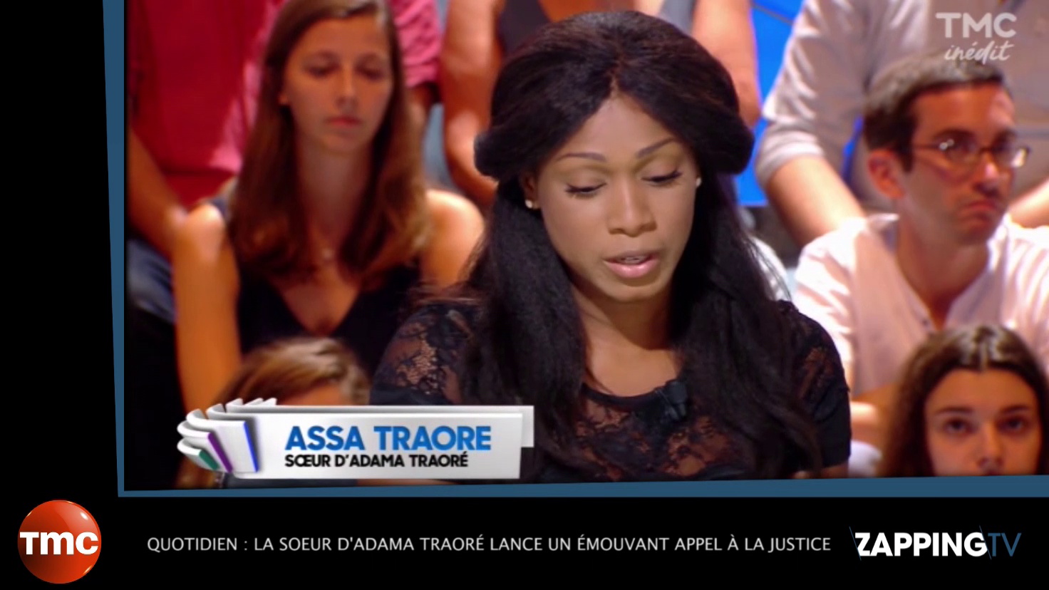 Quotidien : La soeur d'Adama Traoré lance un émouvant appel (vidéo)