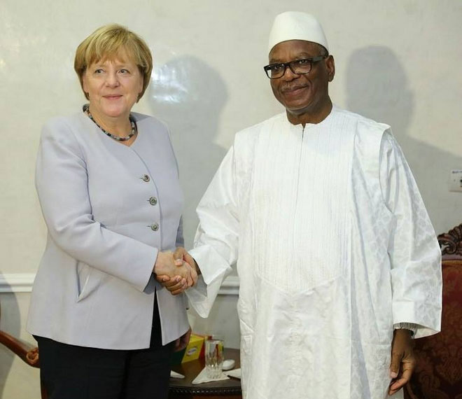 Angela MERKEL au Mali : Une Visite historique pour une coopération renforcée