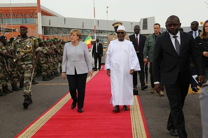 Visite de la Chancelière allemande au Mali :  Le CSDM exprime sa reconnaissance à Angela Merkel