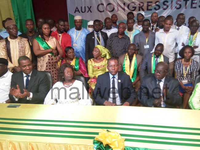 Clôture du 3ème Congrès ordinaire de l’Union des Jeunes du Rassemblement pour le Mali, Moussa Timbiné plébiscité