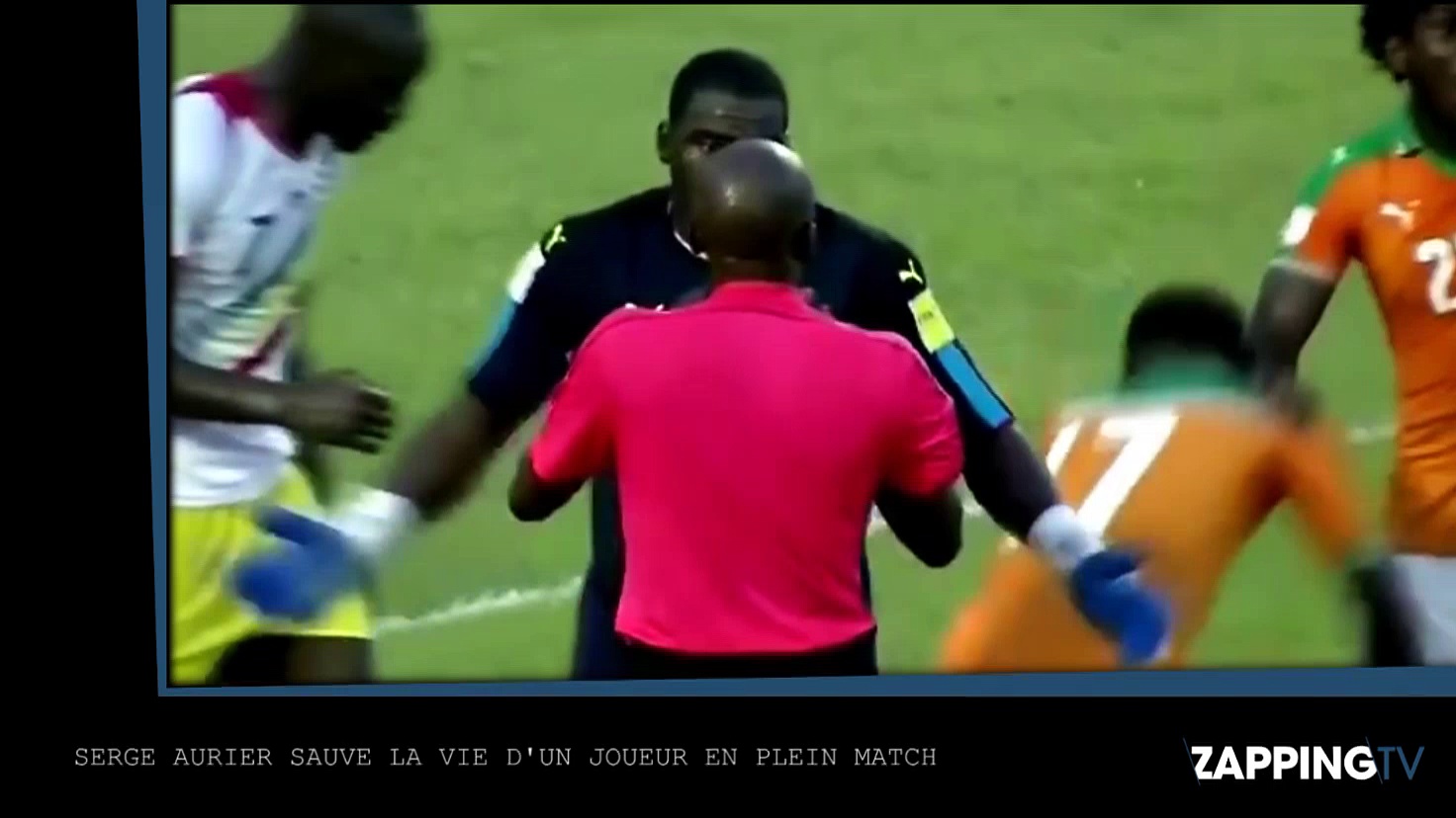 Serge Aurier : L’incroyable geste du footballeur sauve la vie d’un joueur en plein match ! (Vidéo)