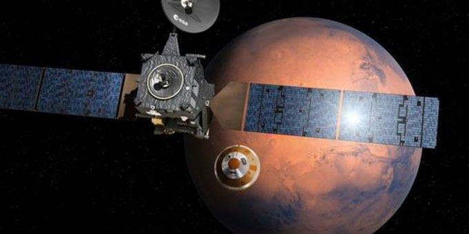 Planète Mars : avis de décès pour le module européen Schiaparelli