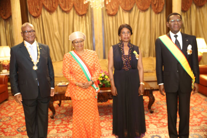 Lors de sa visite d'état de 72 heures en Guinée Equatoriale :  IBK élevé à la dignité de Grand Collier de l'Ordre de l'indépendance par Téodoro Obiang