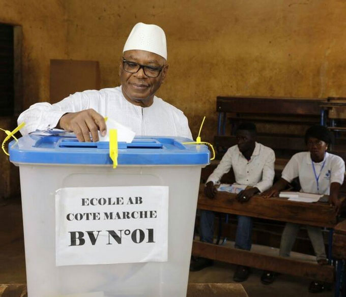 Ils ont dit:  Ibrim Boubacar Keita,  président de la République