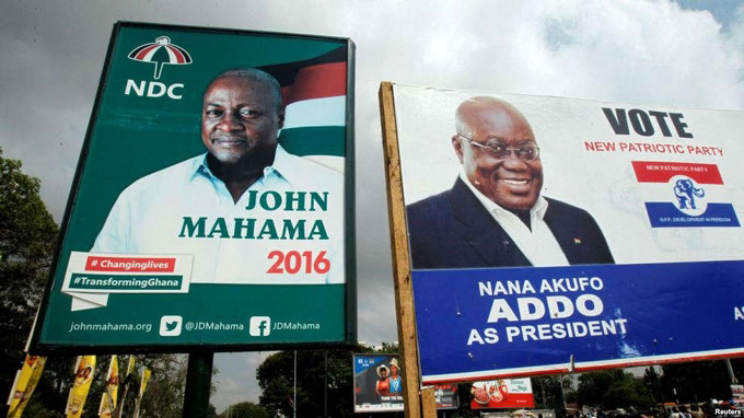 Ghana: le candidat de l'opposition remporte la présidentielle avec 53% des voix