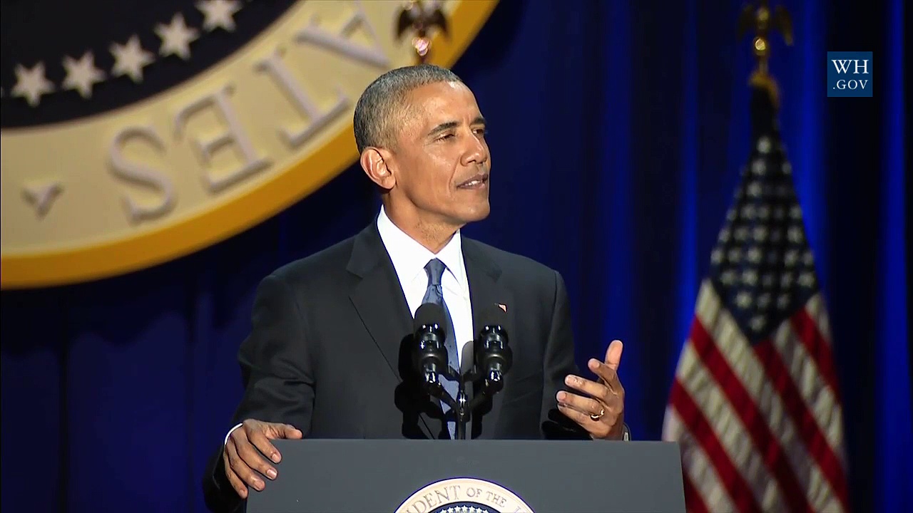 Lisez l'intégralité du dernier discours de Barack Obama !