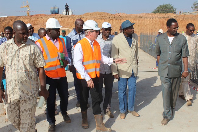 Production d’eau potable: Malick Alhousseini Maïga fait le tour des sites de Bamako