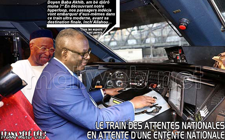 Le train des attentes nationales en attente d'une entente nationale