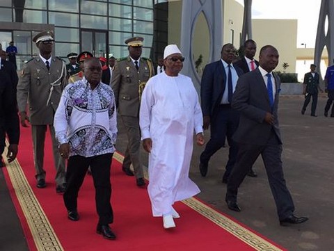 Communiqué de presse à l’occasion de la visite de travail au Mali de son Excellence Monsieur Nana Addo Dankwa Akufo-Addo, président de la République du Ghana