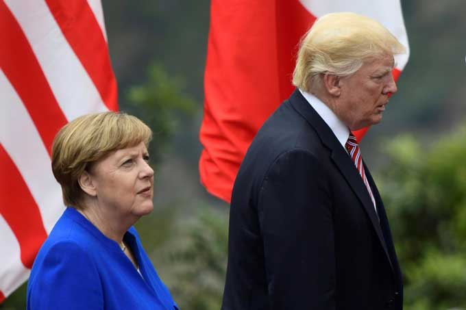 Le ton se durcit entre Trump et Merkel