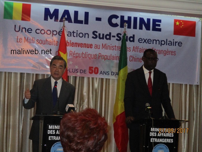 Visite de Wang Yi, Ministre chinois des Affaires étrangères à Bamako : Renforcer la coopération bilatérale sino-malienne