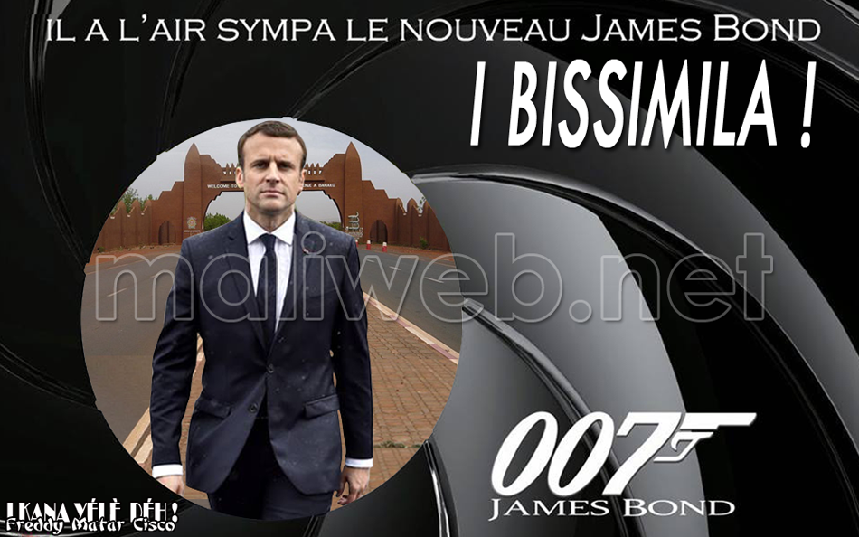 Il a l’air sympa le nouveau James Bond : i Bissimila