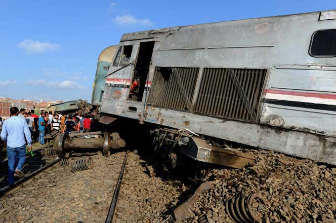 Egypte: au moins 36 morts dans une collision de trains