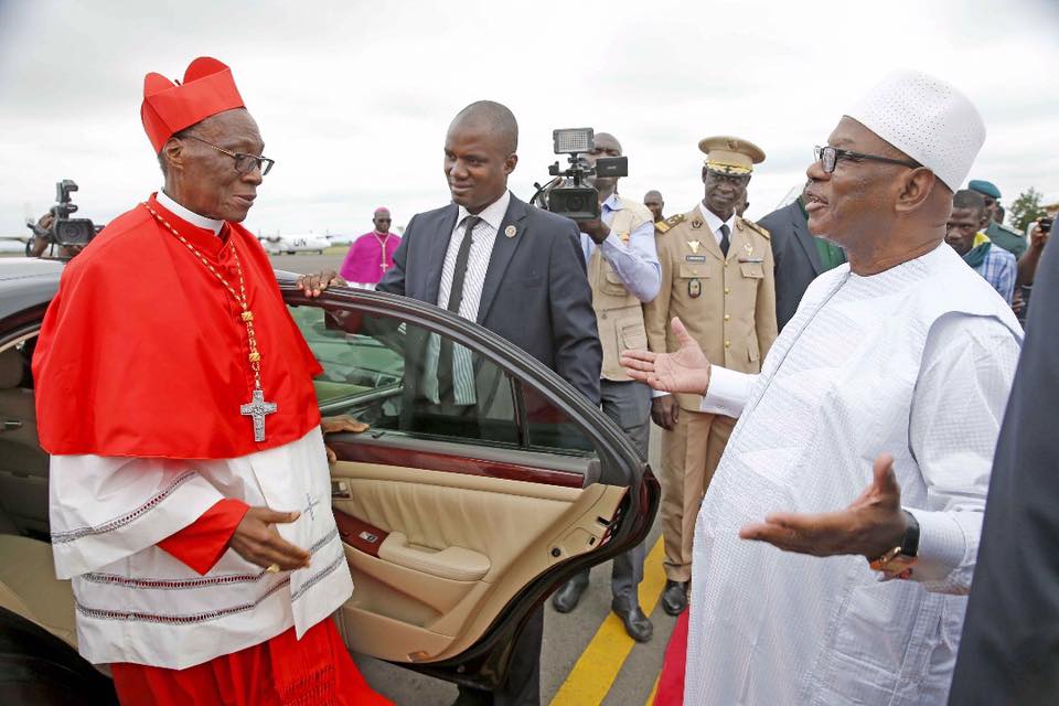 Monseigneur Jean Zerbo de retour de Rome : Les honneurs présidentiels au tout premier cardinal du Mali