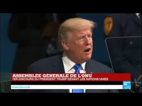 Le discours complet de Donald Trump à l’ONU en français 19/09 à New-york