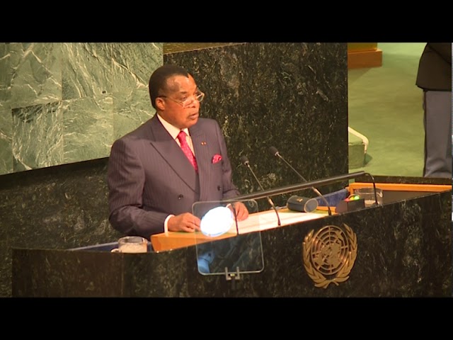 Discours du président Denis Sassou Nguesso à l'ONU septembre 2017