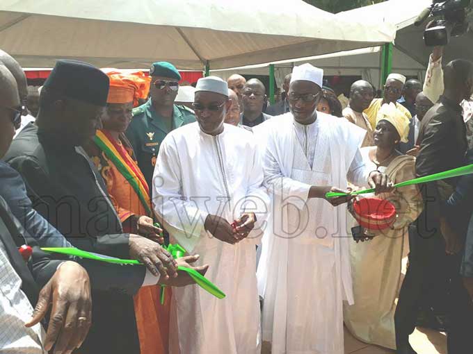 Inauguration du marché moderne de Darsalam : 364 boutiques au profit des commerçants déguerpis des voies publiques