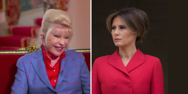 Melania Trump n'a pas du tout apprécié cette blague d'Ivana Trump sur le rôle de Première dame