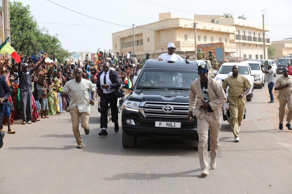 Le président IBK à Kayes : la faible mobilisation