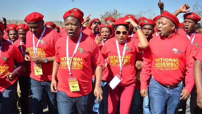 Af Sud : Thomas Sankara inspire Julius Malema