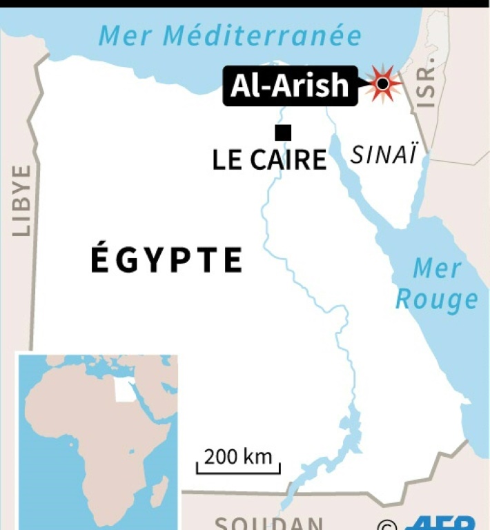 Le bilan de l'attaque contre une mosquée en Egypte monte à 235 morts (média d'Etat)