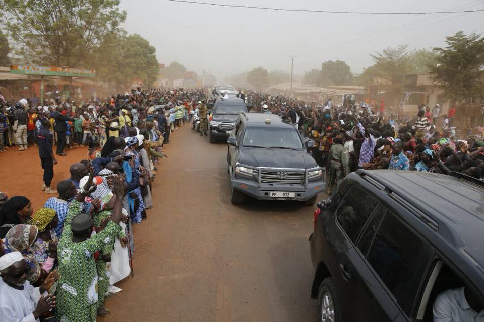 Traversée de la ville de Sikasso : IBK lance les travaux d’aménagement en 2x2 voies pour 21 milliards FCFA