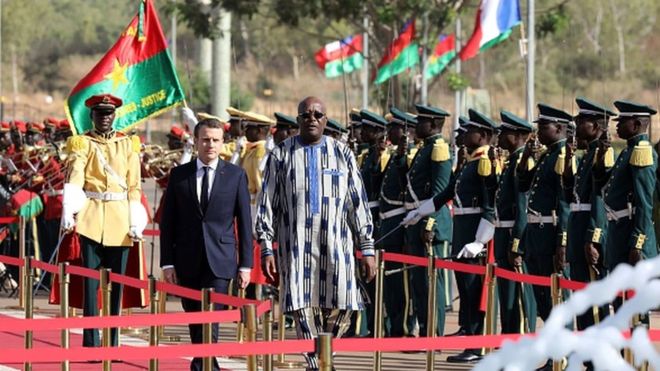 Macron : la polémique sur Kaboré est "ridicule"