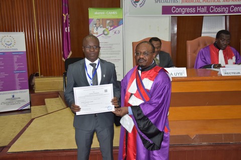 18ème Concours d’agrégation du Cames, Yaoundé 2017 : Notre compatriote Mamadou Lamine Dembélé, major et seul admis dans la section histoire du droit et des institutions