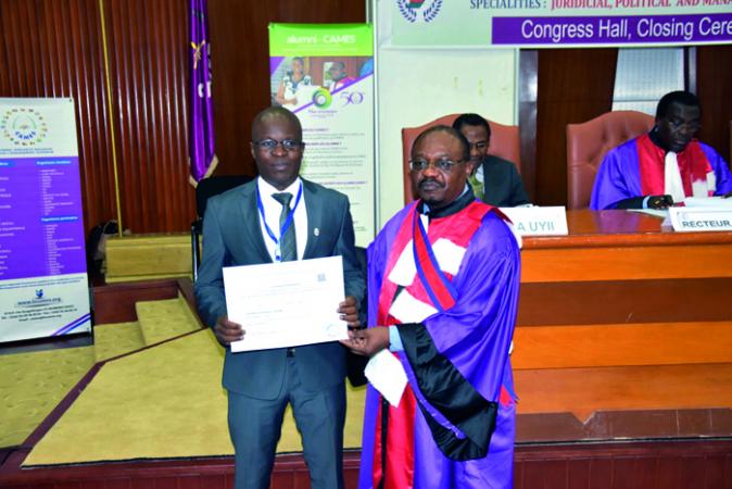 18ème Concours d’agrégation du Cames, Yaoundé 2017 : Mamadou Lamine Dembélé devient le troisième maître de conférences agrégé en Sciences Juridiques du Mali