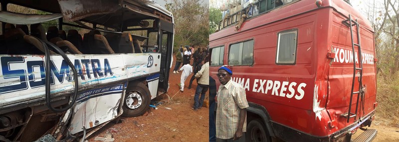 Accident mortel sur la route de Ségou, bilan 4 morts et une dizaine de blessés