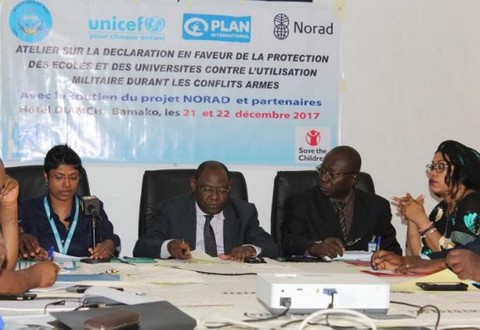 Déclaration sur la sécurité dans les écoles : Plan-international Mali à pied d’œuvre aux côtés de nos autorités