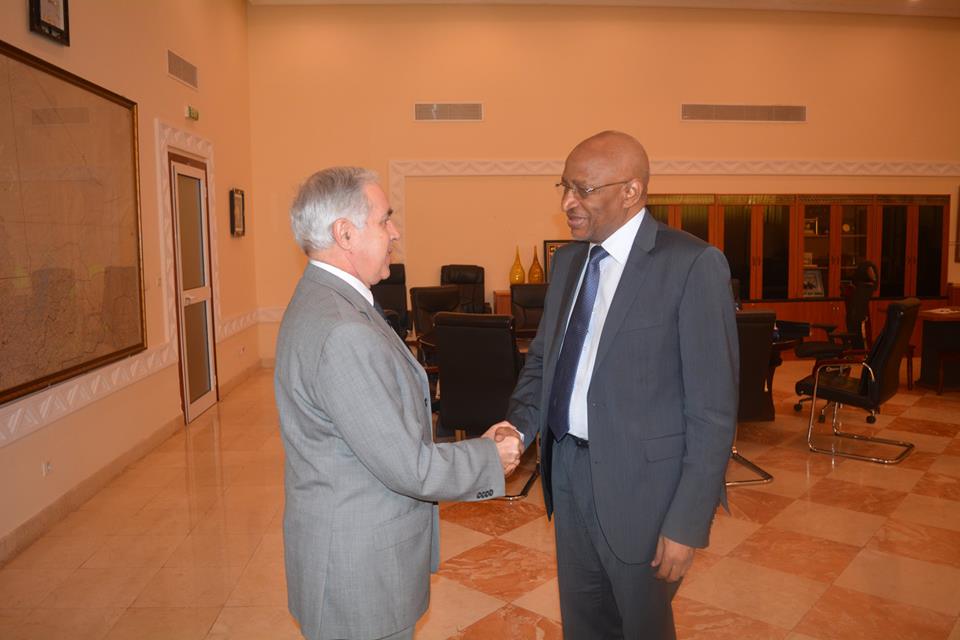 Le premier ministre Soumeylou Boubeye Maiga accorde une audience à Alexey Doulian, ambassadeur de Russie au Mali.