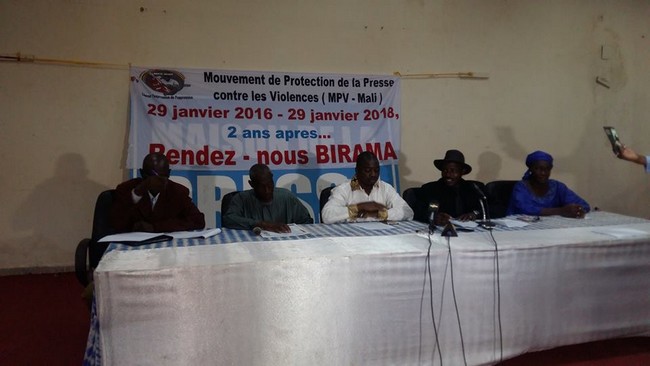 La réaction du mouvement pour la protection de la presse contre les violences – MPV- Mali :  Communiqué