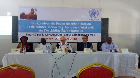 Église catholique du Mali et son état civil : 36,7 millions de FCFA pour réhabiliter et numériser les documents de l’Archidiocèse de Bamako