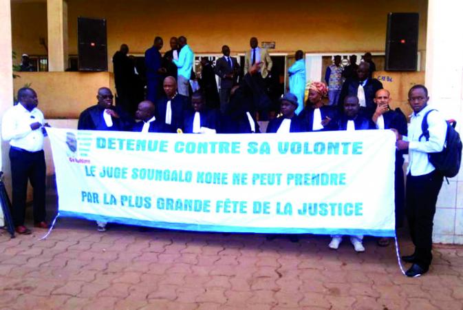 Sit-in devant la Cour d’appel de Bamako : Les juges exigent une plus grande implication du gouvernement afin que Soungalo Koné soit libre